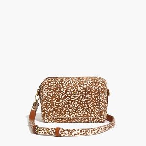 NWOT • The Transport Camera Bag: Animal Spot Calf Hair Edition